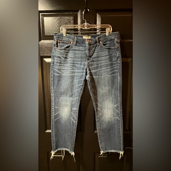 Madewell The Slim Boy Raw Hem Jeans - Picture 2 of 11